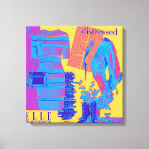 Persoonlijke wandkunst: liefdesgeschenk canvas afdruk