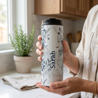 Persoonlijke waterfles met naam thermosbeker