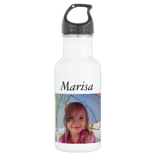 Persoonlijke waterfles, voeg uw afbeelding toe!   waterfles 