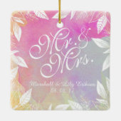 Persoonlijke Waterverf bruiloft | ORNAMENT (Achterkant)