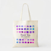 Persoonlijke Waterverf Dank u leraar Tote Bag (Voorkant)