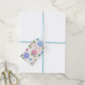 Persoonlijke Waterverf Hydrangea Cadeaubijlage  Cadeaulabel (Met Touw)