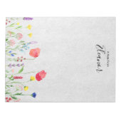 Persoonlijke Waterverf Notitieblok (Voorkant)