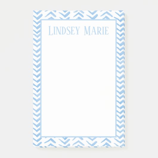 PERSOONLIJKE WATERVERF notities Post-it® Notes (Voorkant)