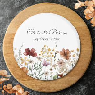 Persoonlijke Waterverf Wilde Bloem Mooie Bloemen Magneet