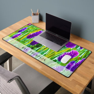 Persoonlijke Waterverf Wilde Bloemen Bureaumat