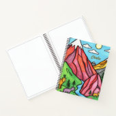 Persoonlijke waterverfschildering en schetsen notitieboek (Binnen)