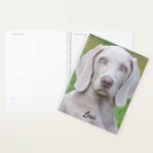 Persoonlijke weimaraner Puppy Dog Planner (Display)