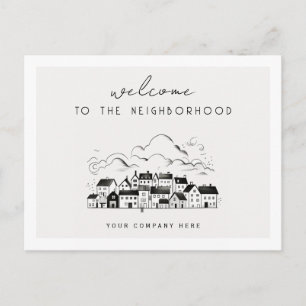 Persoonlijke Welkom bij de Neighborhood Realty Briefkaart