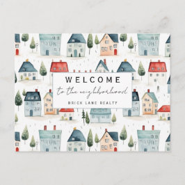 Persoonlijke Welkom bij de Neighborhood Realty Briefkaart