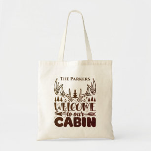 Persoonlijke welkom in onze cabine-Canvas tas