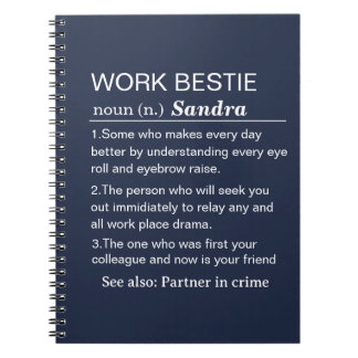 Persoonlijke Werk Beste Vriend Definitie Notitieboek