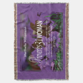 Persoonlijke werkwoorden 31 vrouw deken (Voorkant Verticaal)