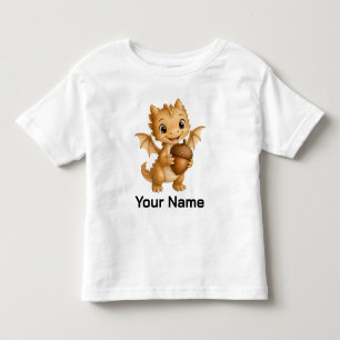 Persoonlijke Whimsical Woodland Draak Kinderen Kinder Shirts