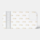 Persoonlijke whitepreparaat van crème Case-Mate iPhone case (Achterkant (horizontaal))