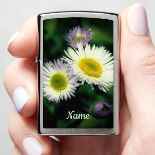 Persoonlijke wilde fleabane madeliefjesbloem
