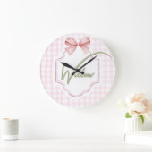 Persoonlijke Wilgen Baby Meisje Slaapkamer Boog &  Grote Klok (Huis)