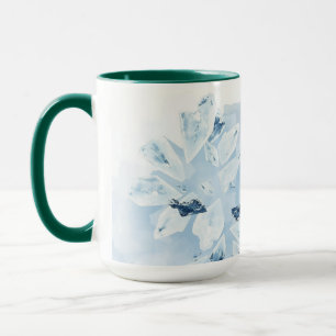 Persoonlijke Winter Dooi Blauwe IJskristal Mok