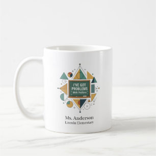 Persoonlijke wiskundeleraar Ik heb wiskundeproblem Koffiemok