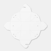 Persoonlijke witte cadeauverpakkingen – Take Out Bedankdoosjes (Uitgevouwen)