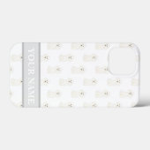Persoonlijke witte porseleinen Case-Mate iPhone case (Achterkant (horizontaal))