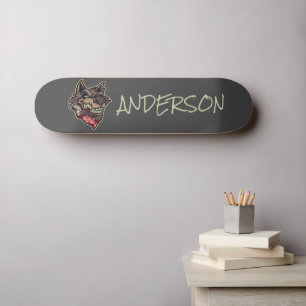 Persoonlijke Wolf Skateboard
