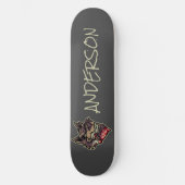Persoonlijke Wolf Skateboard (Voorkant)