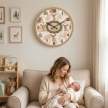 Persoonlijke Woodland Fawn Nursery Bambi Print