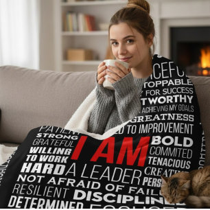 Persoonlijke Word Cloud Sherpa Fleece Deken
