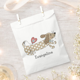 Persoonlijke worst Dog Dachshund Bedankzakje