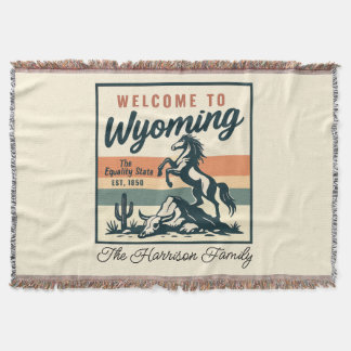 Persoonlijke Wyoming Worpdeken Deken