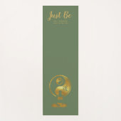 Persoonlijke YOGA-instructeur, Wees gewoon SAGE GR Yogamat (Voorkant)