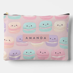 Persoonlijke Zachte Macaron Glimlach in Pasteltint Etui