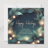 Persoonlijke zakelijke kerstkaart voor klanten (Voorkant)