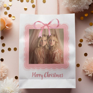 Persoonlijke Zakelijke Kerstmis Familie Foto Cadea Medium Cadeauzakje