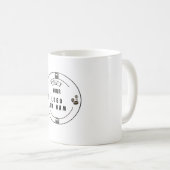 Persoonlijke Zakelijke Logo Merk Koffiemok  (Voorkant rechts)