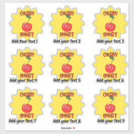 Persoonlijke, zeer slimme Sticker voor leraar belo