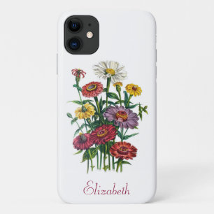 Persoonlijke zinnias iPhone 11 hoesje