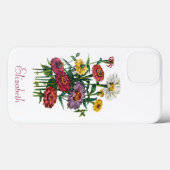 Persoonlijke Zinnias Hoesje-Mate iPhone Case (Achterkant (horizontaal))