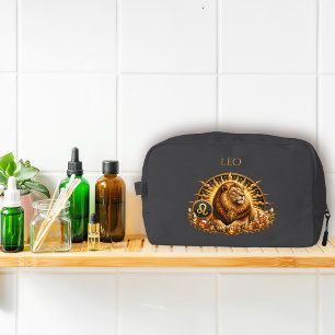 Persoonlijke Zodiac Teken Leeuw Toilettasje