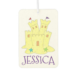 Persoonlijke Zomkasteel Zand Castle Beach Luchtverfrisser