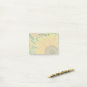 Persoonlijke Zonnebloem Post-it Notities Post-it® Notes (Op bureau)