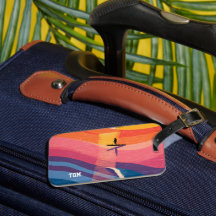 Persoonlijke Zonneondergang Paddle Board Bagage La