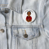 Persoonlijke zuster's Name Badge Button (In situ)