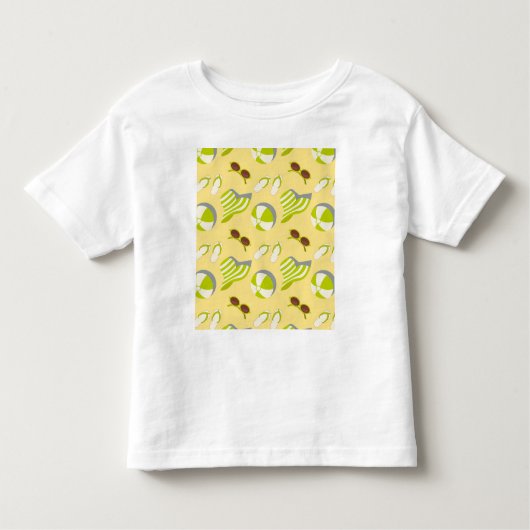 Perspatrooster met zonnebrillen en zonnezonnebrand kinder shirts (Voorkant)