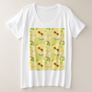 Perspatrooster met zonnebrillen en zonnezonnepanel grote maat t-shirt