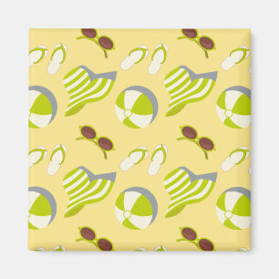 Perspatrooster met zonnebrillen en zonnezonnepanel magneet
