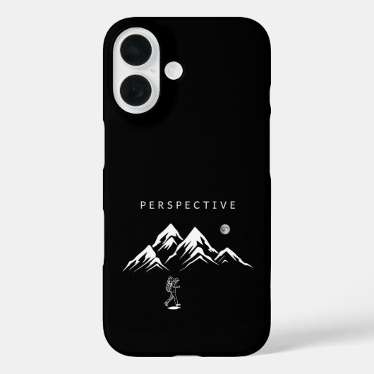 Perspectief Case-Mate iPhone Case (Achterkant)