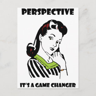 Perspectief - Het is een Game Changer Briefkaart