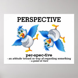 PERSPECTIEF - Poster van hoogte